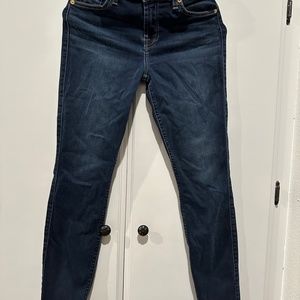 7 For All Mankind Cropped Skinny Jeans